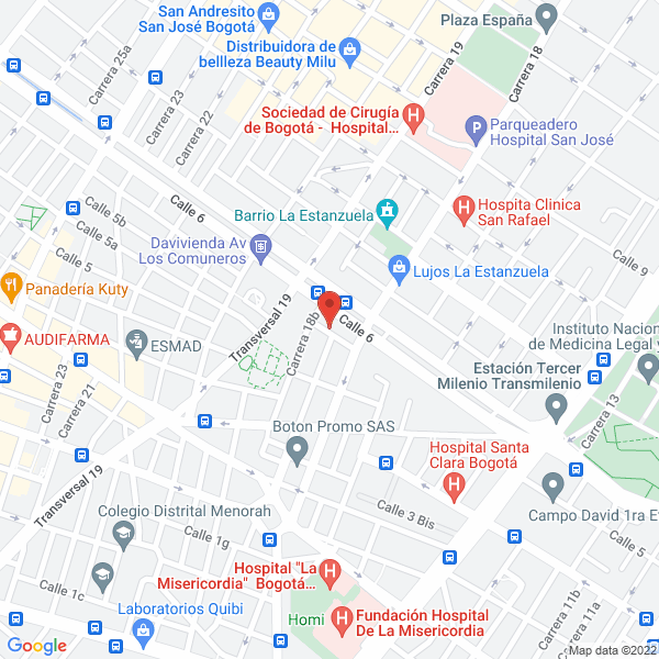 Map of Publiart Vip
