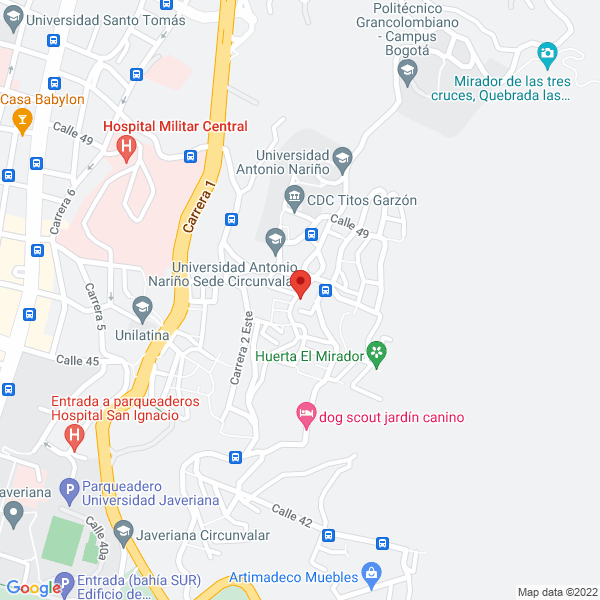 Map of Transportes J.J.H. & A.M.P. S.A.S.