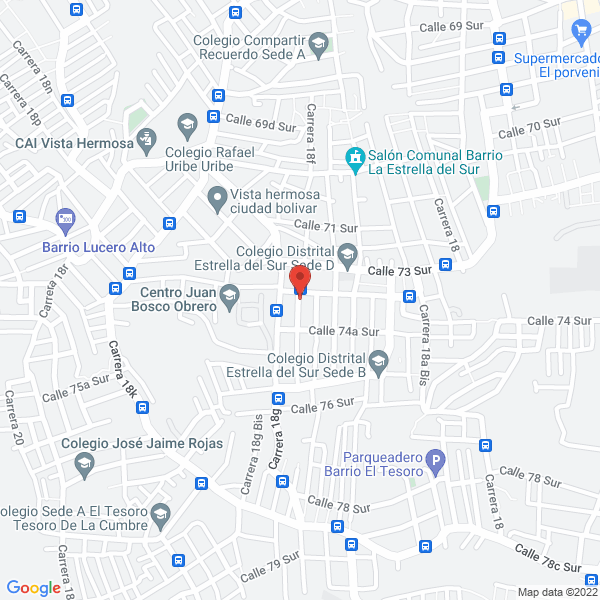 Map of Vargas Construir S.A.S.