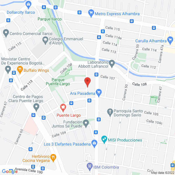 Map of Vida De Reyes Sas