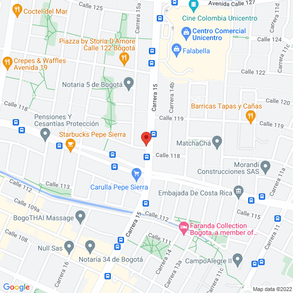 Map of Waggut S.A.S.