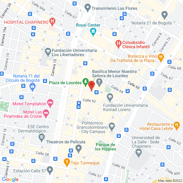 Map of Yopasa Consultoria Y Servicios S.A.S