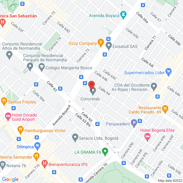 Map of Verde & Verde Ingenieros & Arquitectos S.A.S.