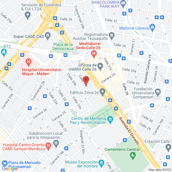 Map of Impapel Ryt Ltda
