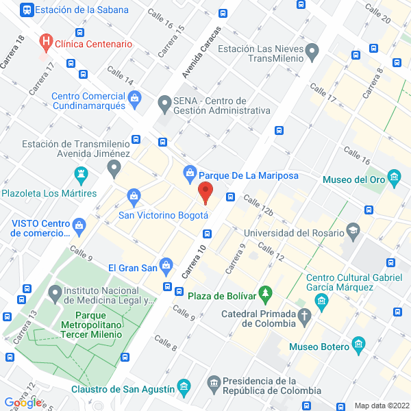 Map of Grandes Riesgos Mediadores De Seguros