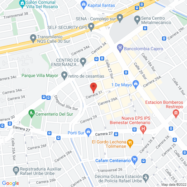 Map of Renatus Tours