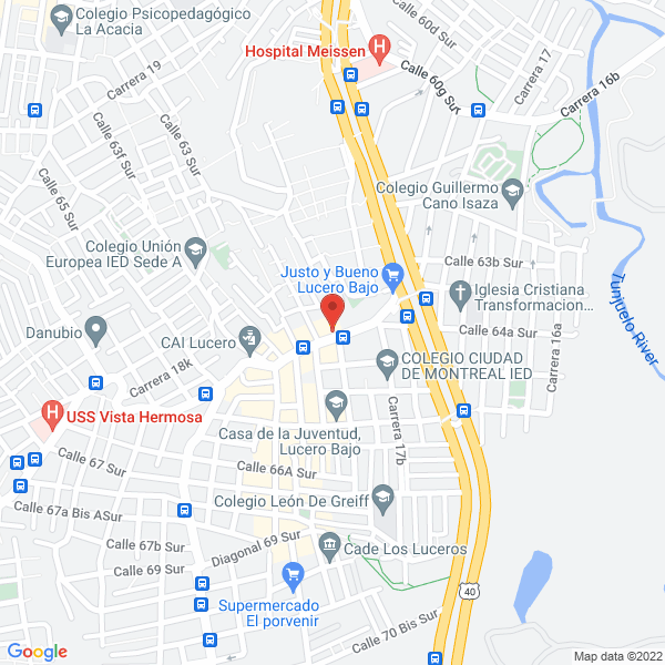 Map of Belleza Y Stilo Glennys