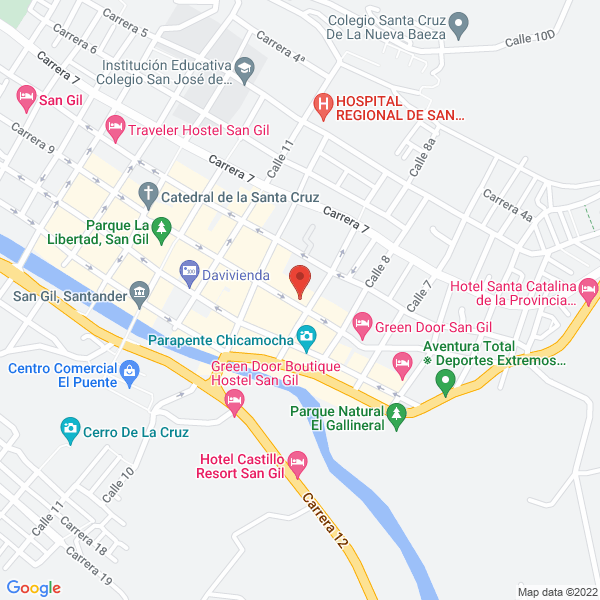 Map of Doah System Comunicaciones