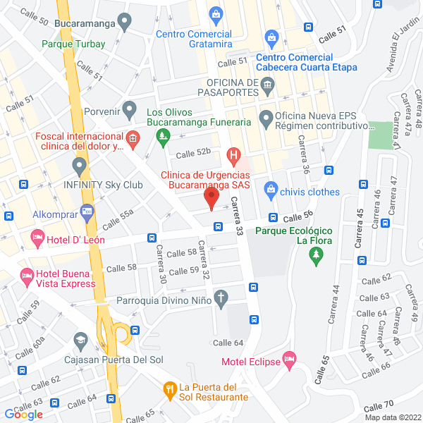 Map of Centro Terapeutico Renacer