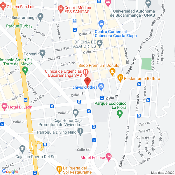 Map of Laboratorio Clínico Especializado Cj Ips