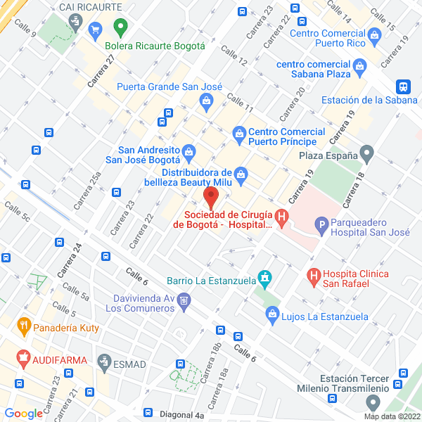 Map of Qsm S.A.S