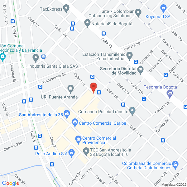 Map of Bipacking Ltda.