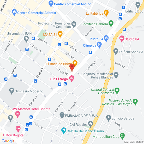 Map of German Alonso Alvarez Y Cia Ltda