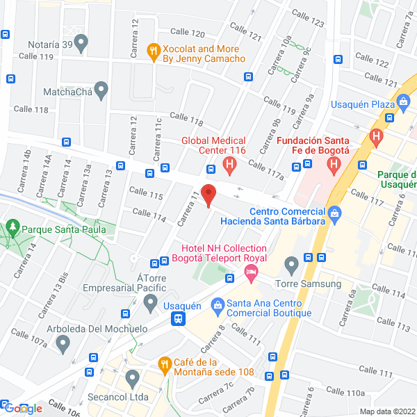 Map of Constructora Familpa Ltda