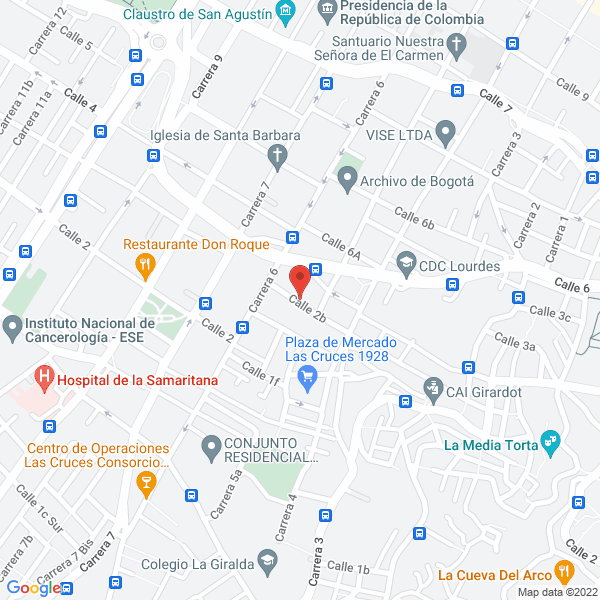 Map of Luz Marina Neira Velosa
