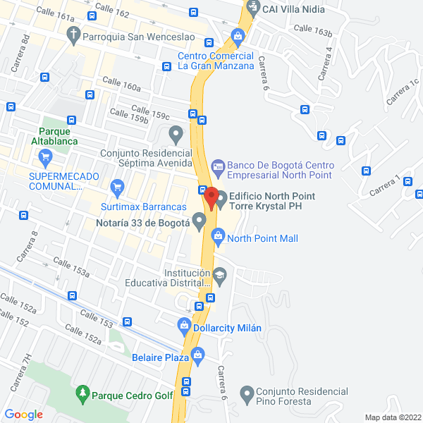 Map of Mineria Integral De Colombia S.A.