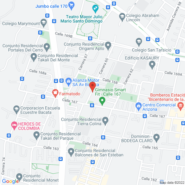 Map of United Trading Transport S.A.S.