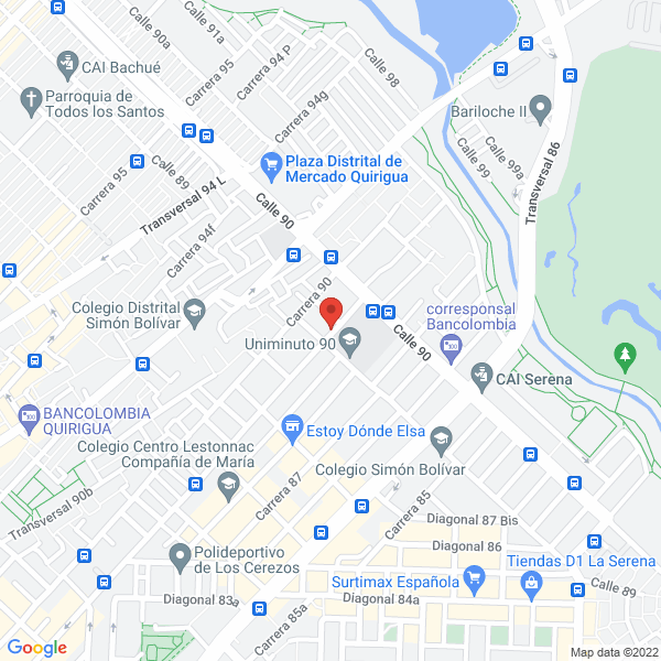 Map of Absalón Ortiz