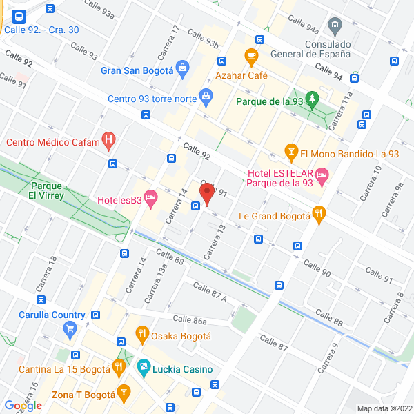 Map of Balmes Y Bautista Asesores Consultores S.A.S.
