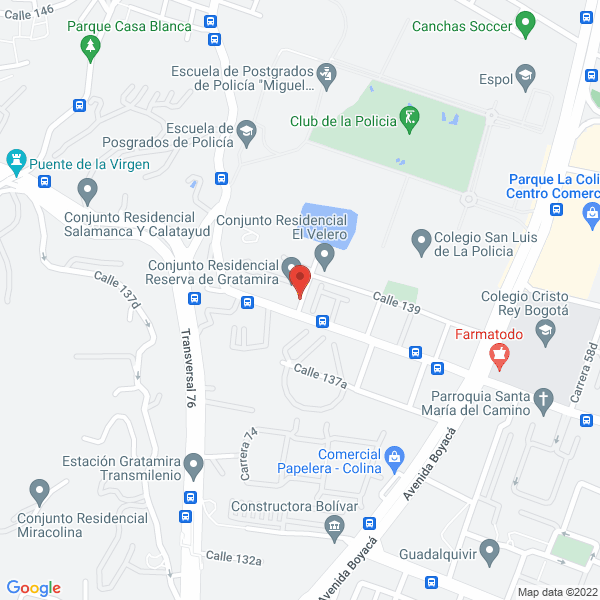 Map of Prodeaseo Ltda.