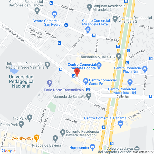 Map of Metanoia Consultores Ltda.