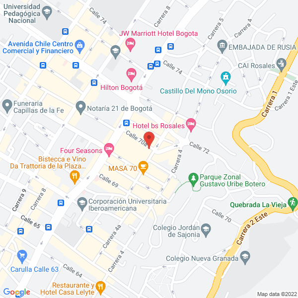 Map of Rafael Esguerra Cleves