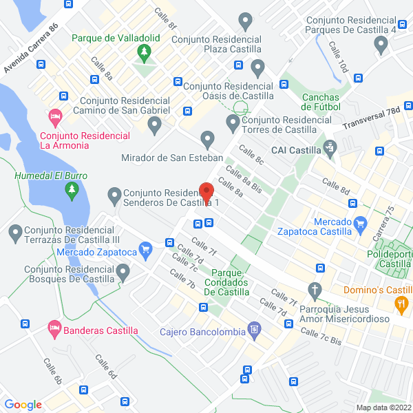 Map of Interoficinas