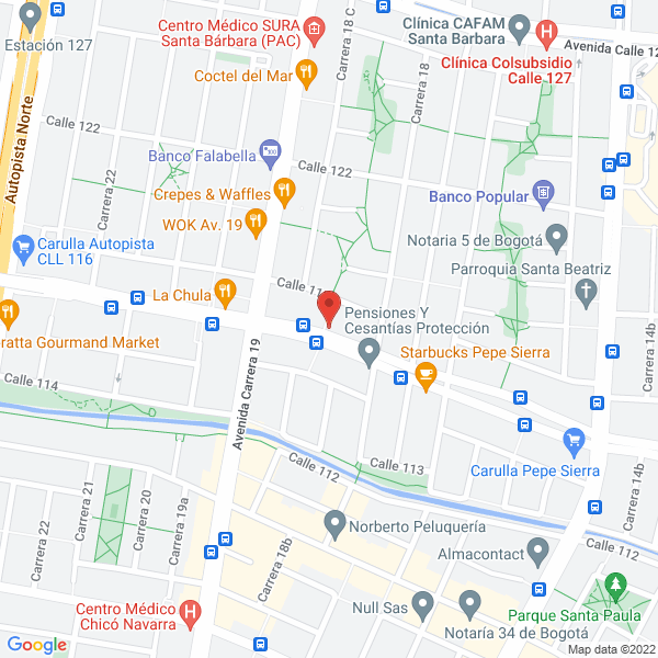 Map of Proytek S.A.S.