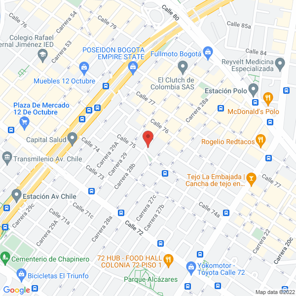 Map of Ad Publicidad Visual Ltda.