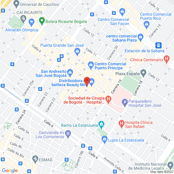 Map of Distribuciones Luk S Du S.A.S.