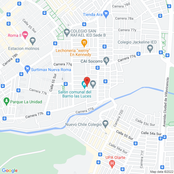 Map of J.J. Sandblasting Y Pinturas Ltda.
