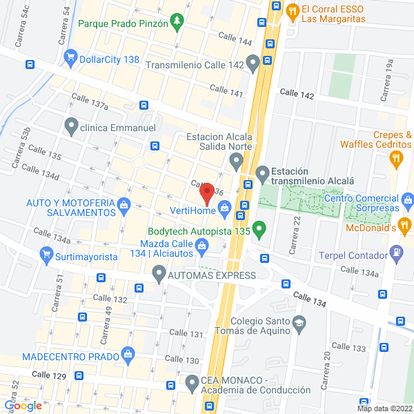 Map of Industrias Ferreira Ltda.