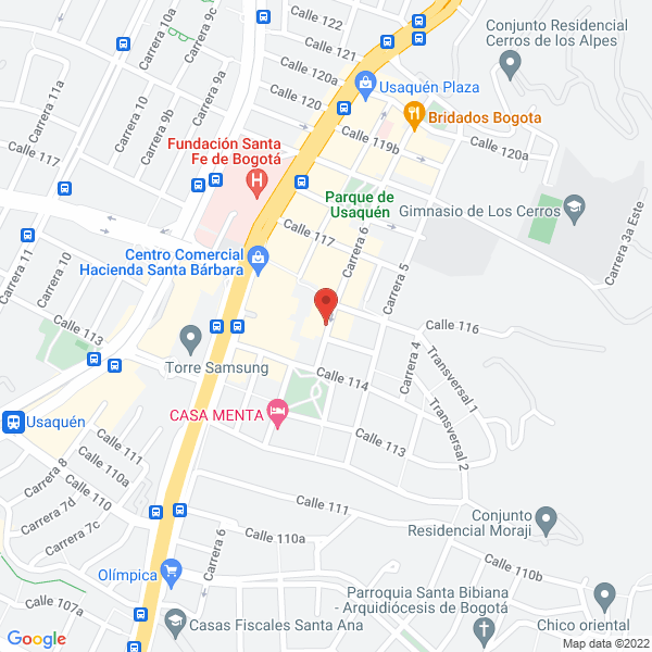 Map of Inversiones El Pino Ltda.