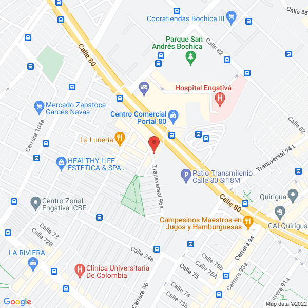 Map of Puntear S.A.S.