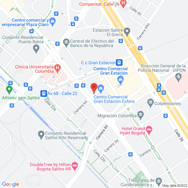 Map of Tecnología Equipos Y Procesos Ltda.