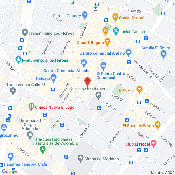 Map of Global Business Consultants S.A