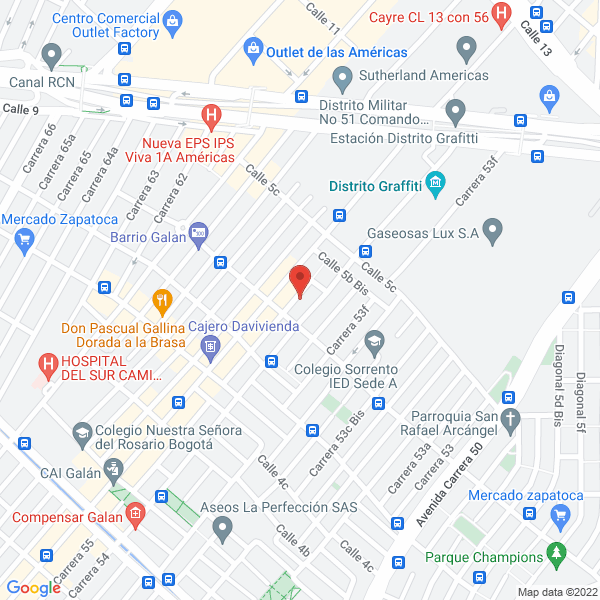 Map of Cinfest Ltda.