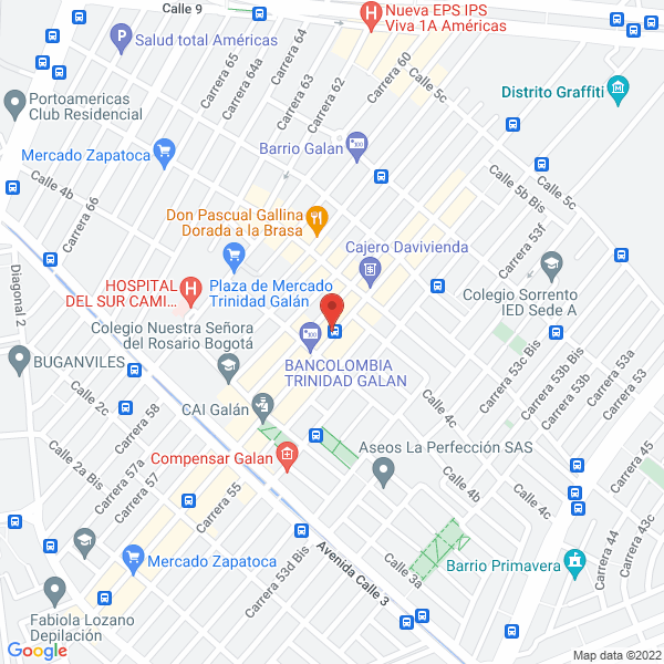 Map of Formas Spa