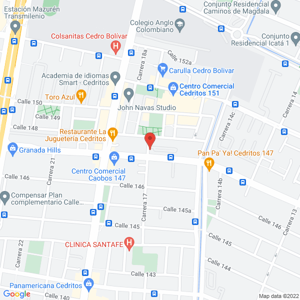 Map of Sunset Flowers S.A.S.