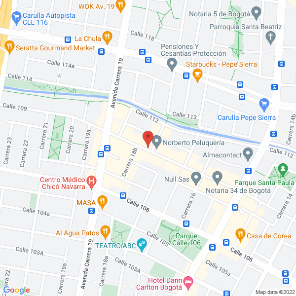 Map of Taller De Ideas Ltda