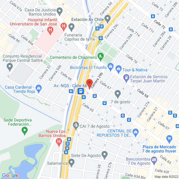 Map of Seragro Ltda.