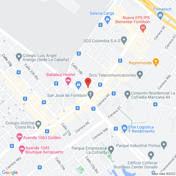 Map of Megatek Industria Electronica Ltda.