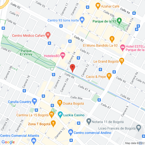 Map of Urbana Producciones S.A.S.