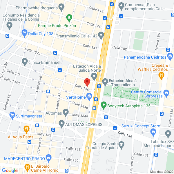 Map of Impresión Digital J.H.