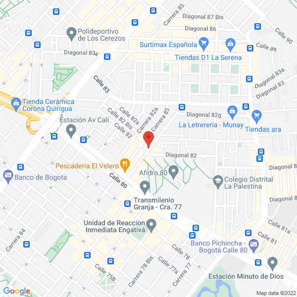 Map of Unidad De Gestión Ambiental Ltda.