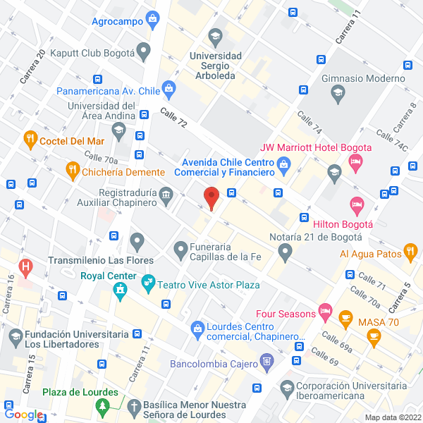 Map of Ponce Vision