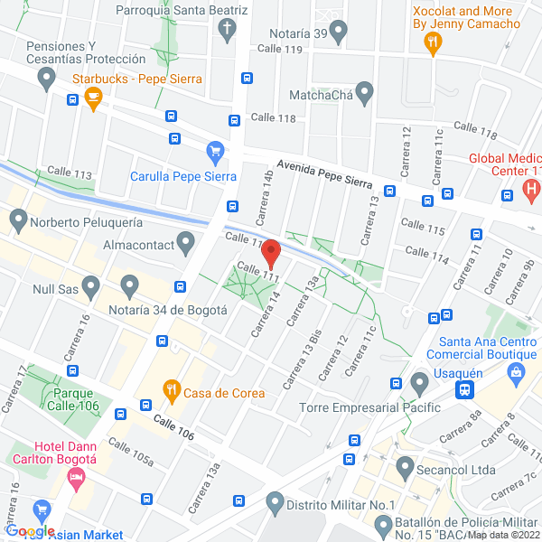 Map of Nuwa Ltda.