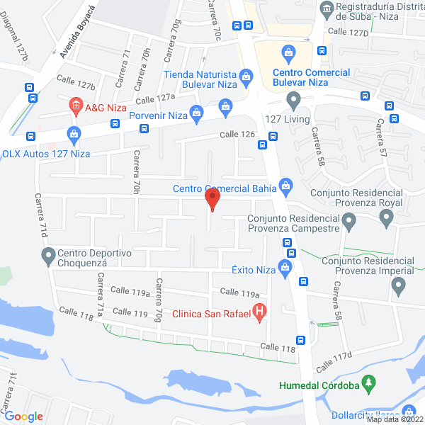 Map of Alpamayo S.A.S.