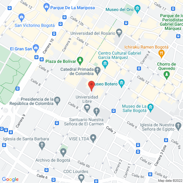 Map of Depósito De Materiales Madrid Ltda