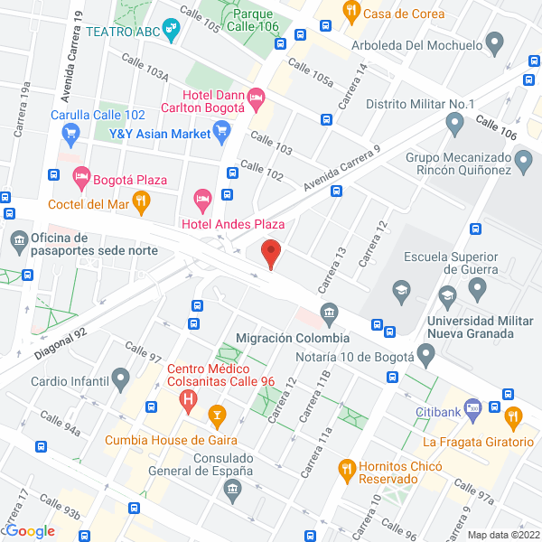 Map of Dibujar Ltda.